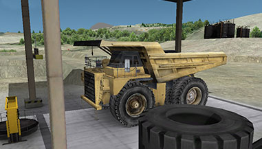 Simulador para Camiones Cat® 785B, 789B y 793B