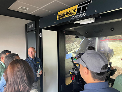 MineAdvantage Simulador en aula